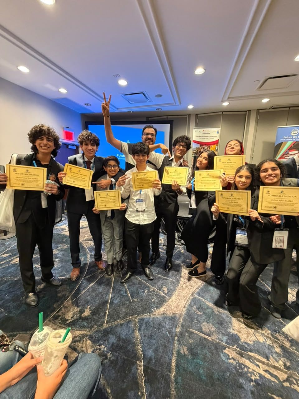 TEAM MJ winners, UN HQ · New York · July 2026
